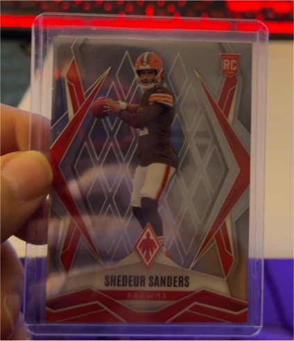 2025 Panini Phoenix #154 Shedeur Sanders Rookie — front