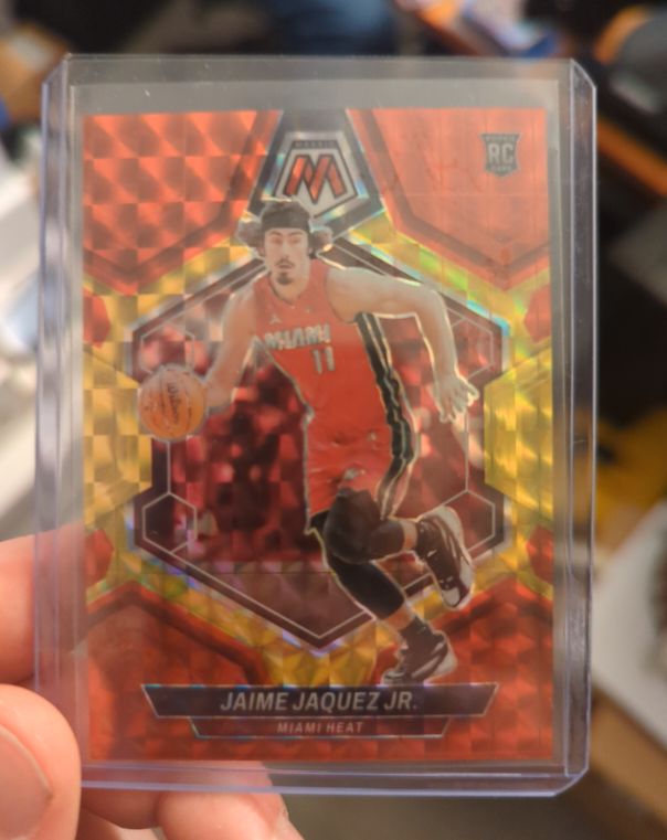 2023-24 Panini Mosaic #246 Jaime Jaquez Jr. — front