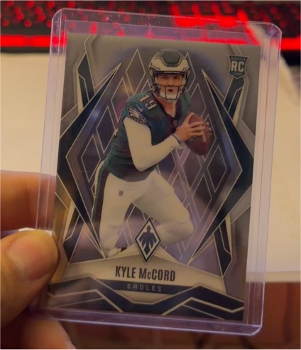 2024 Panini Phoenix #Kyle McCord Rookie Card — front