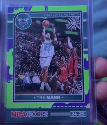 2024-25 Panini Haunted Hoops #211 Tre Mann — front