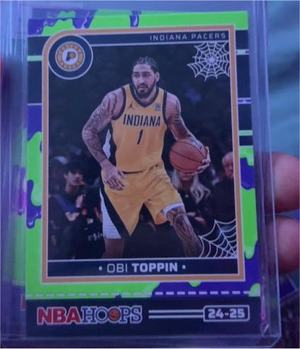 2024-25 Panini Haunted Hoops #1 Obi Toppin — front