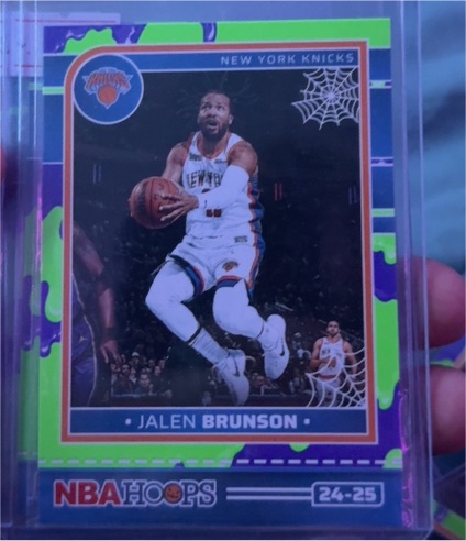 2024-25 Panini Haunted Hoops #74 Jalen Brunson — front