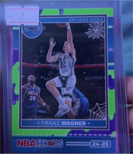 2024-25 Panini Haunted Hoops #2 Franz Wagner — front