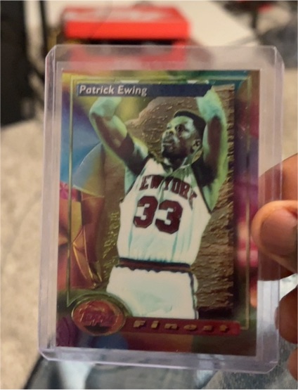 1993-94 Topps Finest #165 Patrick Ewing — front