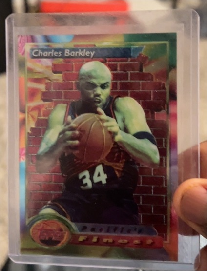 1993-94 Topps Finest #125 Charles Barkley — front