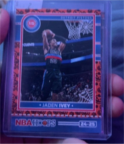 2024-25 Panini Haunted Hoops #8 Jaden Ivey — front
