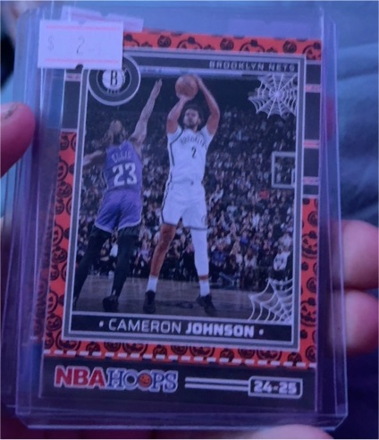 2024-25 Panini NBA Hoops #24-25 Cameron Johnson — front