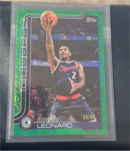 2025-26 Topps #142 Kawhi Leonard — front