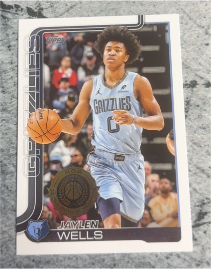 2025-26 Topps #183 Jaylen Wells — front