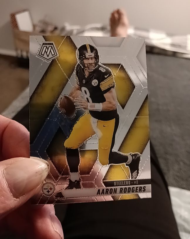 2020 Panini Mosaic #8 Aaron Rodgers — front