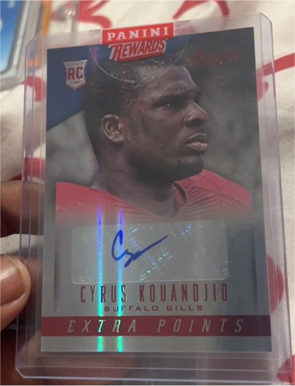 2014 Panini Prestige Extra Points #Cyrus Kouandjio — front