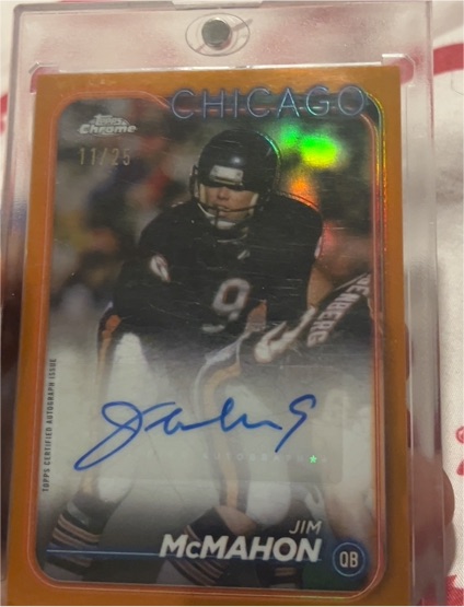 2024 Topps Chrome #11/25 Jim McMahon — front