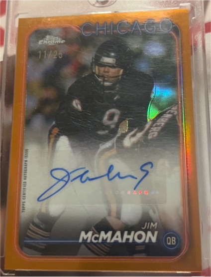 2024 Topps Chrome #11/25 Jim McMahon — front