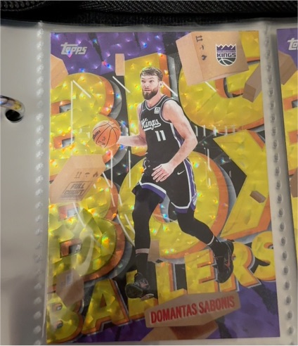 2025-26 Topps Basketball Big Box Ballers #BB-46 Domantas Sabonis — front