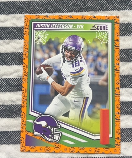 2025 Panini Score A Treat #230 Justin Jefferson — front