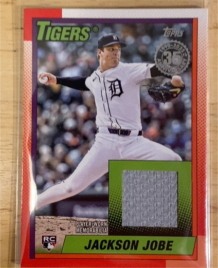 2025 Topps Update 1990 35th Anniversary #T90R-JJ Jackson Jobe — front