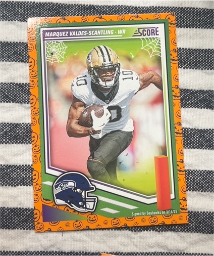 2025 Score-A-Treat #155 Marquez Valdes-Scantling — front