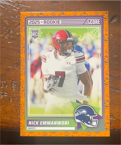 2025 Score A Treat #96 Nick Emmanwori — front