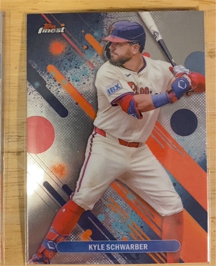 2025 Topps Finest #88 Kyle Schwarber — front