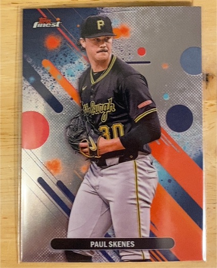 2025 Topps Finest #50 Paul Skenes — front