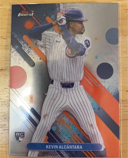 2025 Topps Finest #33 Kevin Alcantara — front