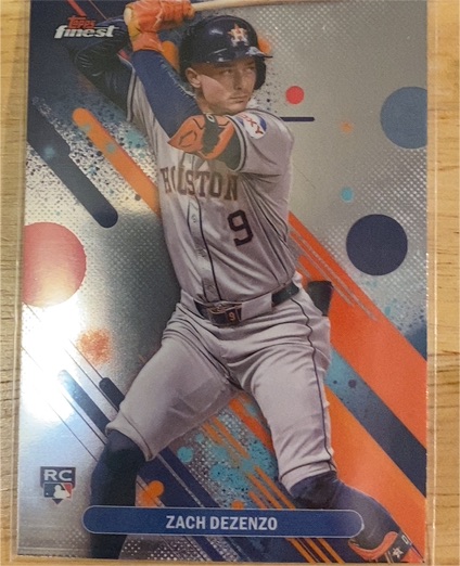 2025 Topps Finest #62 Zach Dezenzo — front