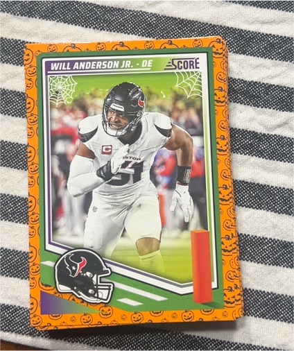 2025 Panini Score A Treat #187 Will Anderson Jr. — front