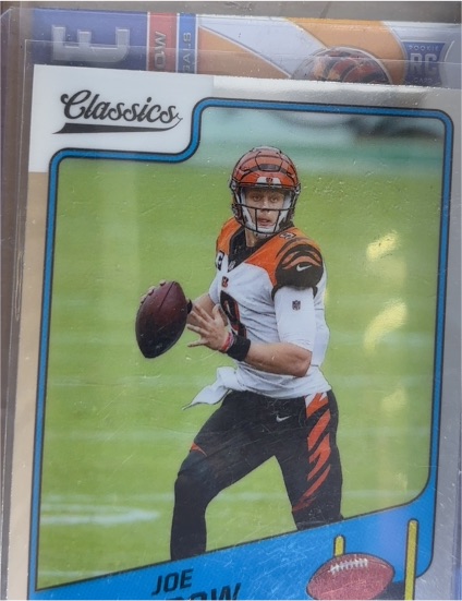 2021 Panini Classics #29 Joe Burrow Timeless Tributes Premium Green — front