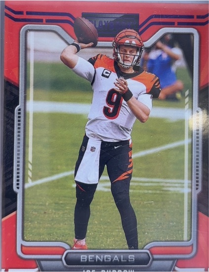 2021 Panini Playbook #13 Joe Burrow — front