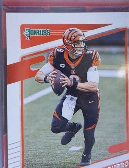 2021 Panini Donruss #211 Joe Burrow — front