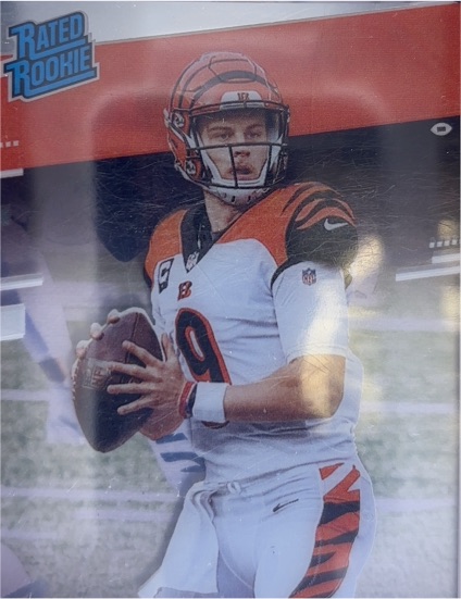 2020 Panini Rated Rookie #1 Joe Burrow — front
