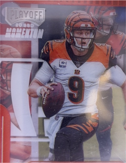 2020 Playoff Momentum #88 Joe Burrow — front