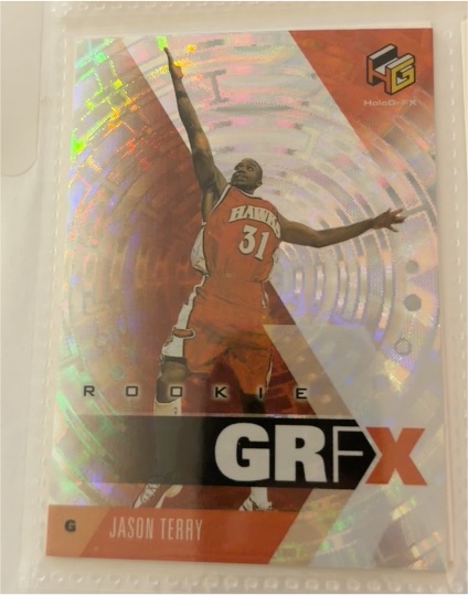 1999-00 Upper Deck HoloGrFX #82 Jason Terry — front