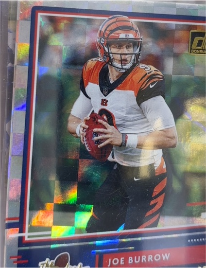 2021 Donruss Dominators #D6 Joe Burrow — front