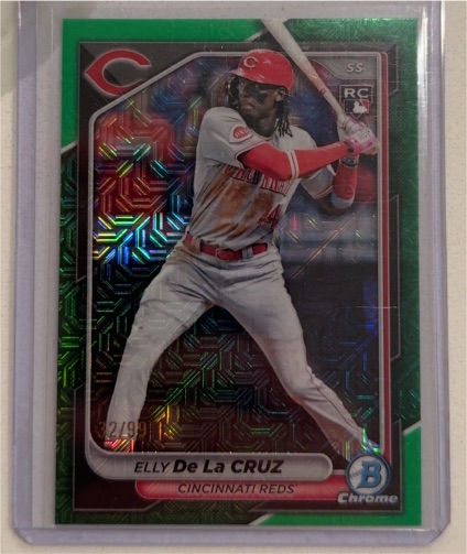 2024 Bowman Chrome #42 Elly De La Cruz — front