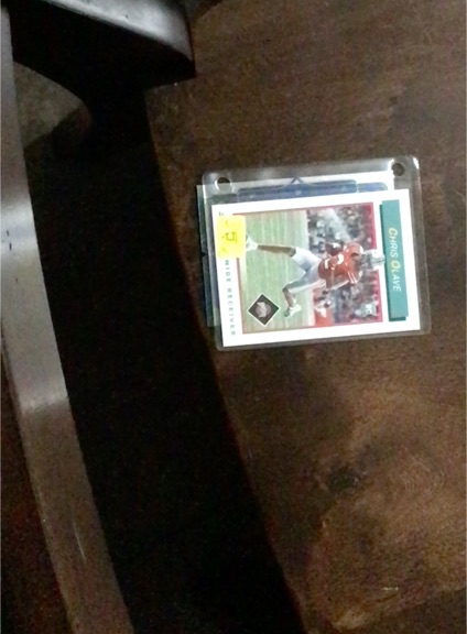 2022 Panini Score #TB10 Chris Olave Ohio State Buckeyes — front