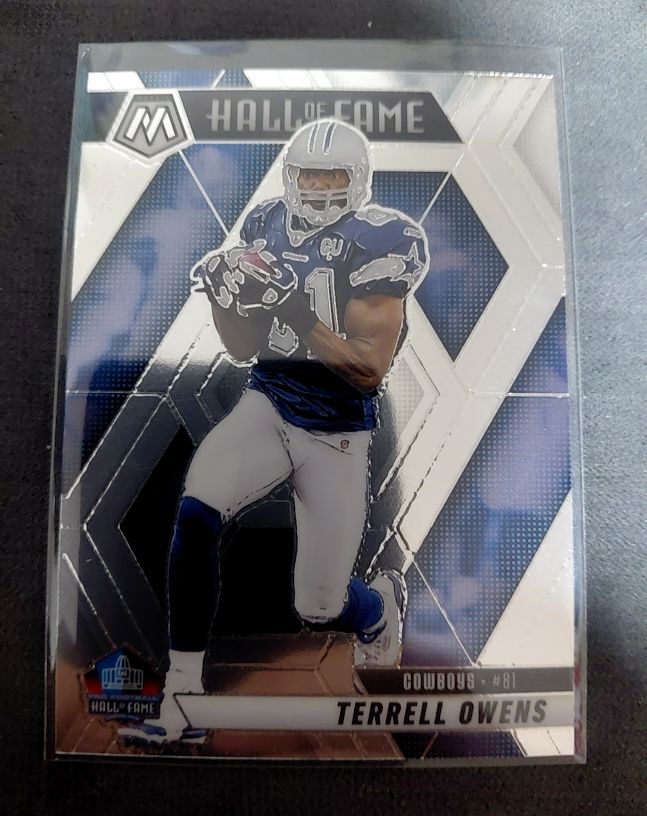 2025 Panini Mosaic Hall of Fame #81 Terrell Owens — front