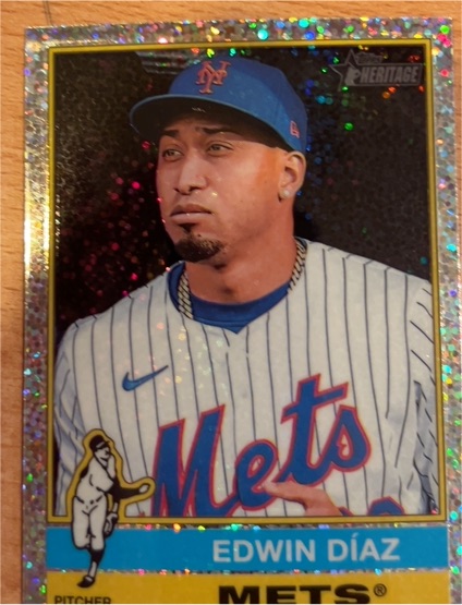 2025 Topps Heritage #243 Edwin Díaz — front
