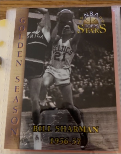 1996 Topps Stars Golden Season Bill Sharman 1956-57 — front