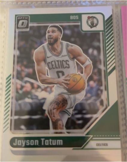 2024-25 Donruss Optic #70 Jayson Tatum Boston Celtics — front