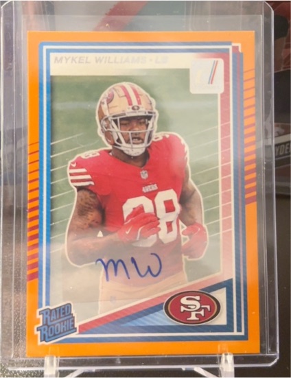 2025 Panini Donruss #319 Mykel Williams Rated Rookie — front