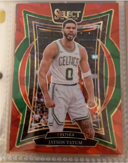 2024-25 Panini Select #2 Jayson Tatum — front