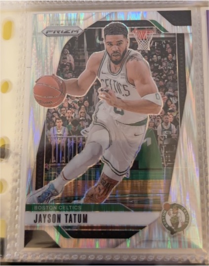 2024-25 Panini Prizm #103 Jayson Tatum — front