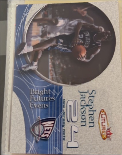 2000-01 Fleer Futures #241 Stephen Jackson — front