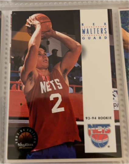 1993-94 SkyBox Premium #187 Rex Walters — front