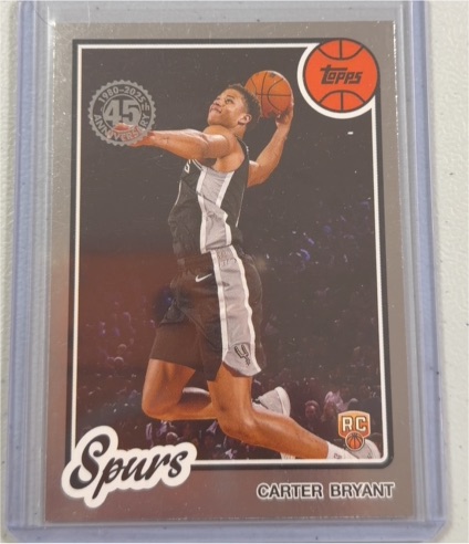 2025-26 Topps 45th Anniversary #80BK-99 Carter Bryant — front