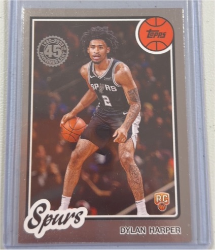 2025-26 Topps Basketball #80BK-52 Dylan Harper — front