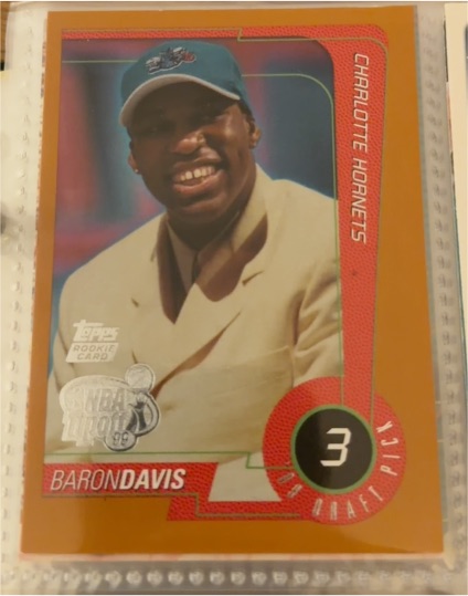 1999-00 Topps Tip-Off #116 Baron Davis — front