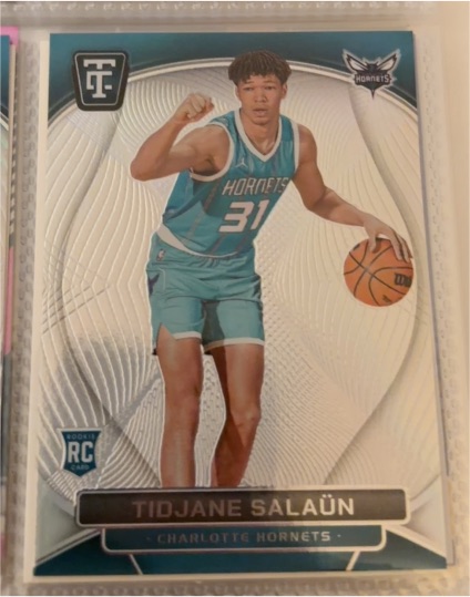 2024-25 Panini Totally Certified #137 Tidjane Salaün — front