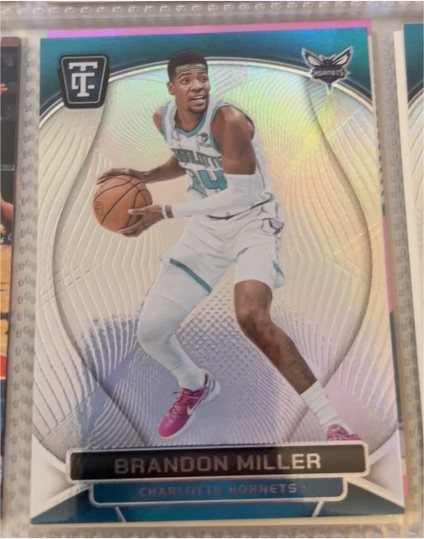 2024-25 Panini Totally Certified #32 Brandon Miller — front